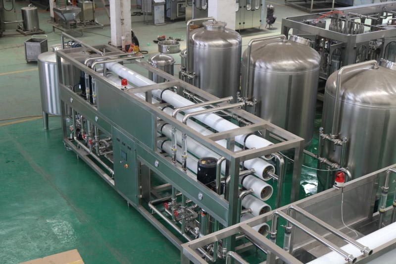 Water production line