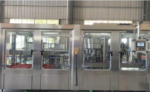 gas beverage filling machine