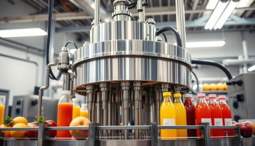 Machine de remplissage de jus de fruits