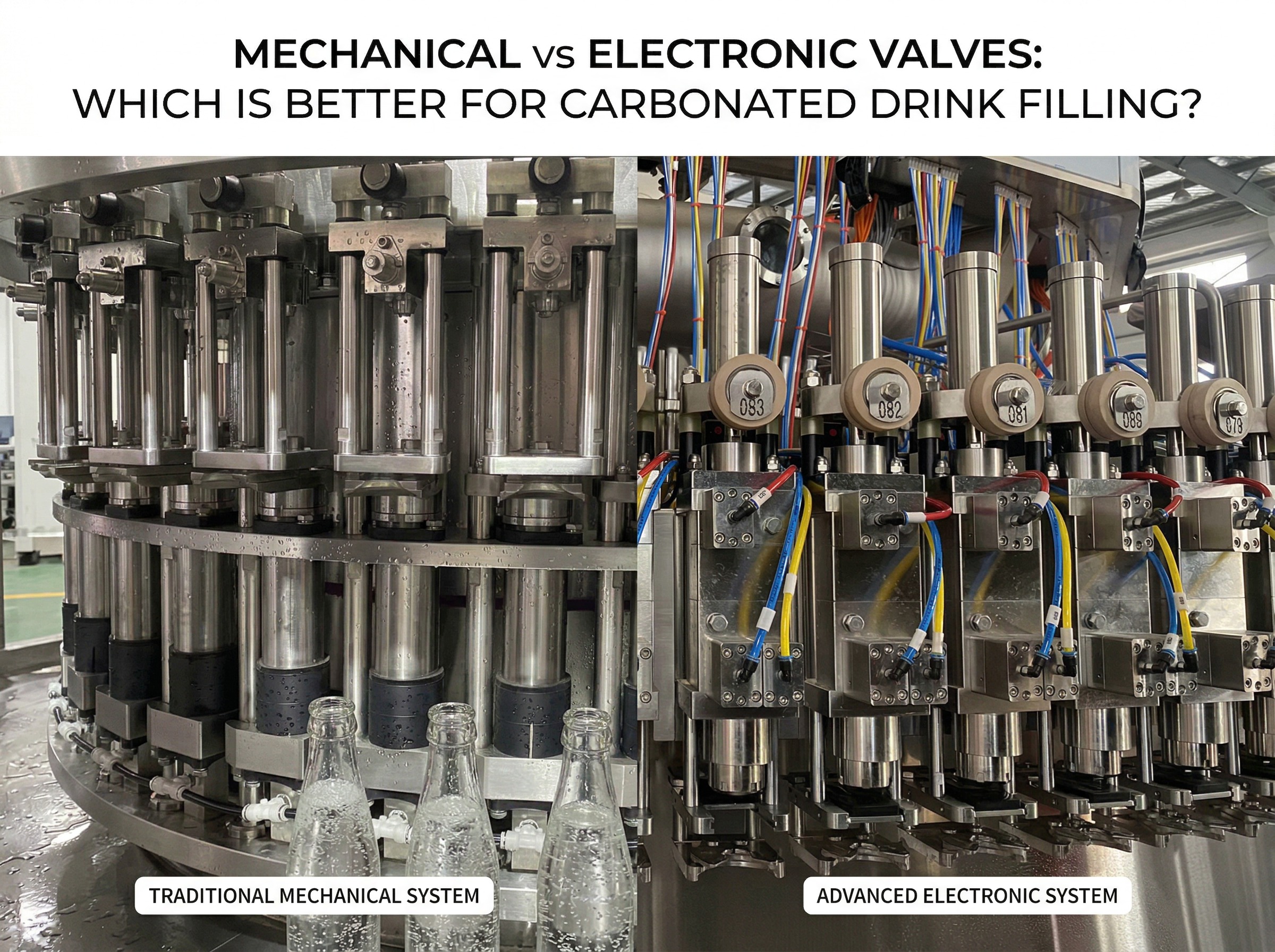 Mechanical vs Electronic Valves: Which Is Better for Carbonated Drink Filling?